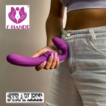 vibrador strapless nana rct shande penetrador duplo inversao de papeis dupla penetração sex shop exotic house em fortaleza
