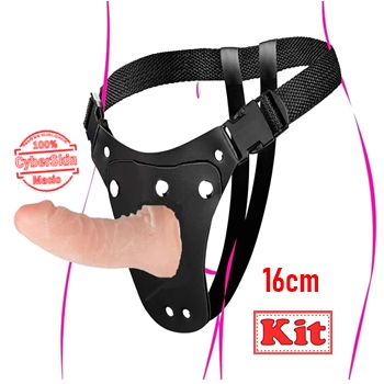 Ultra Double Dildos Female Harness Strap-on Baile kit infersão duplo sex shop exotic house fortaleza
