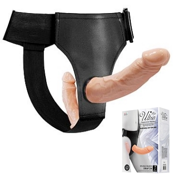 Ultra Double Dildos Passionate Harness Strap-on Baile kit cinta e protese sex shop exotic house fortaleza
