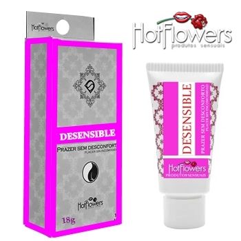 Gel Desensible Hot Flowers sex shop exotic house em fortaleza