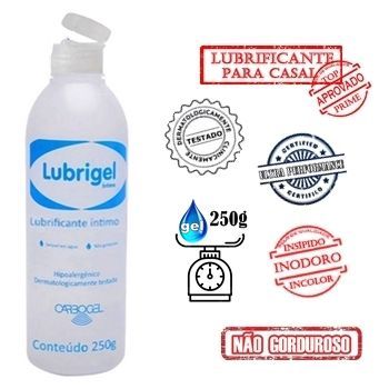 lubrificante intimo unissex base agua  lubrigel carbogel sex shop exotic house em fortaleza
