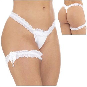 kit tanga calcinha fio dentral e liga de perna persex sex shop exotic house em fortaleza