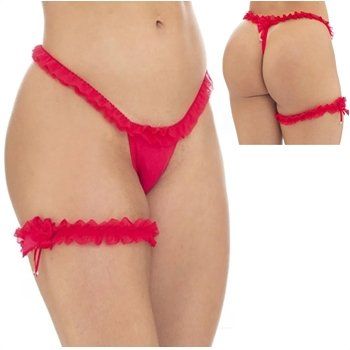 kit tanga calcinha fio dentral e liga de perna persex sex shop exotic house em fortaleza