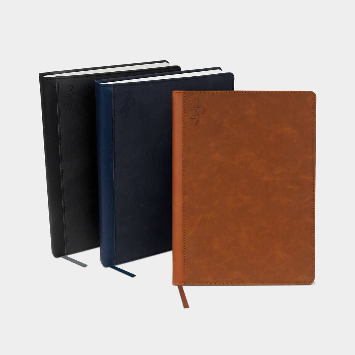 Agenda Diaria Ultra 2027 disponible en 3 colores
