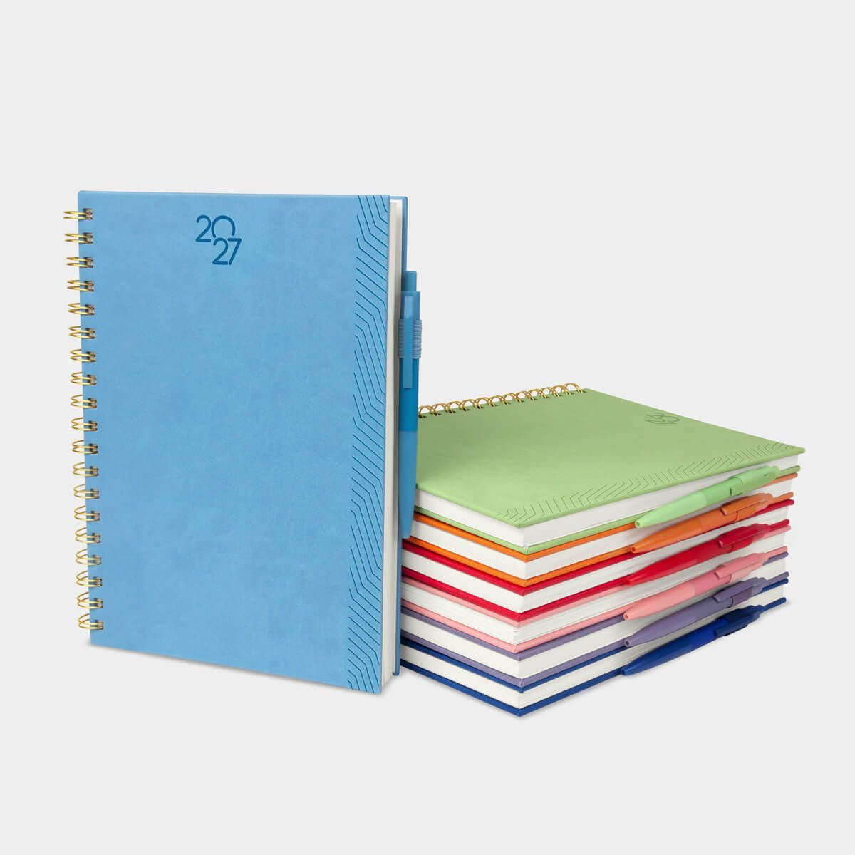 Agenda Semanal Terra 2027 disponible en 7 colores