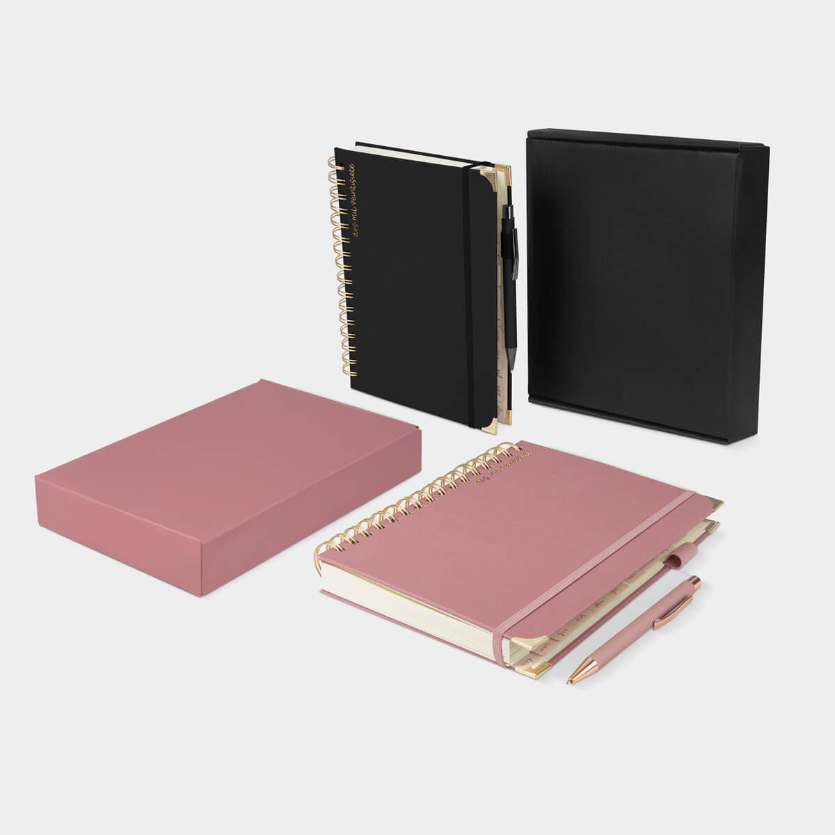 Agenda Semanal Unik 2027 disponible en 2 colores