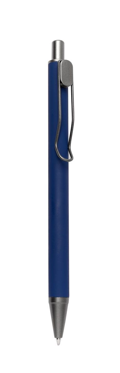 Bolígrafo Solki personalizable en color azul, vista 1, SKU RQ 1105