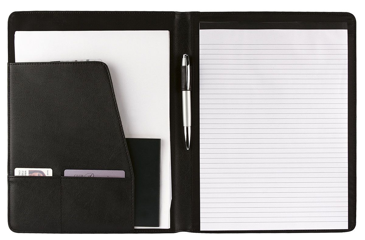 Carpeta Harbel personalizable en negro, SKU M 82724