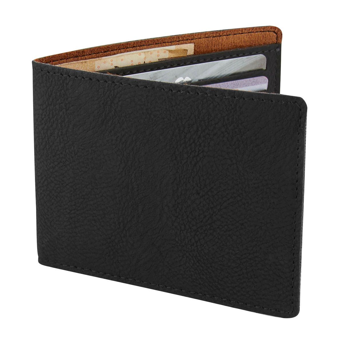 Cartera Nansa personalizable en negro, SKU W 750