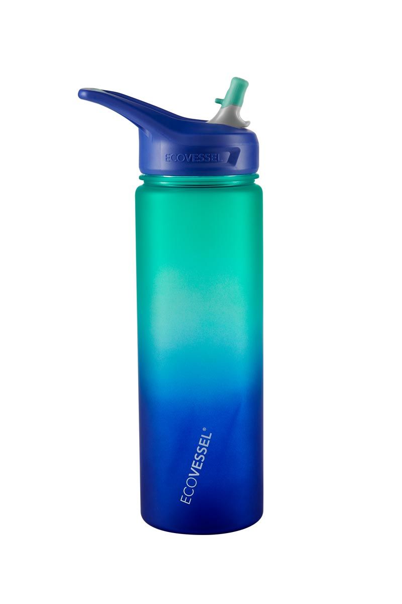Cilindro WAVE personalizable en azul, SKU EVS 001