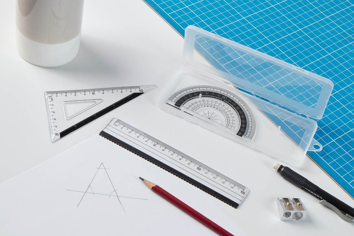 ESTUCHE DE GEOMETRÍA personalizable, SKU INF 012