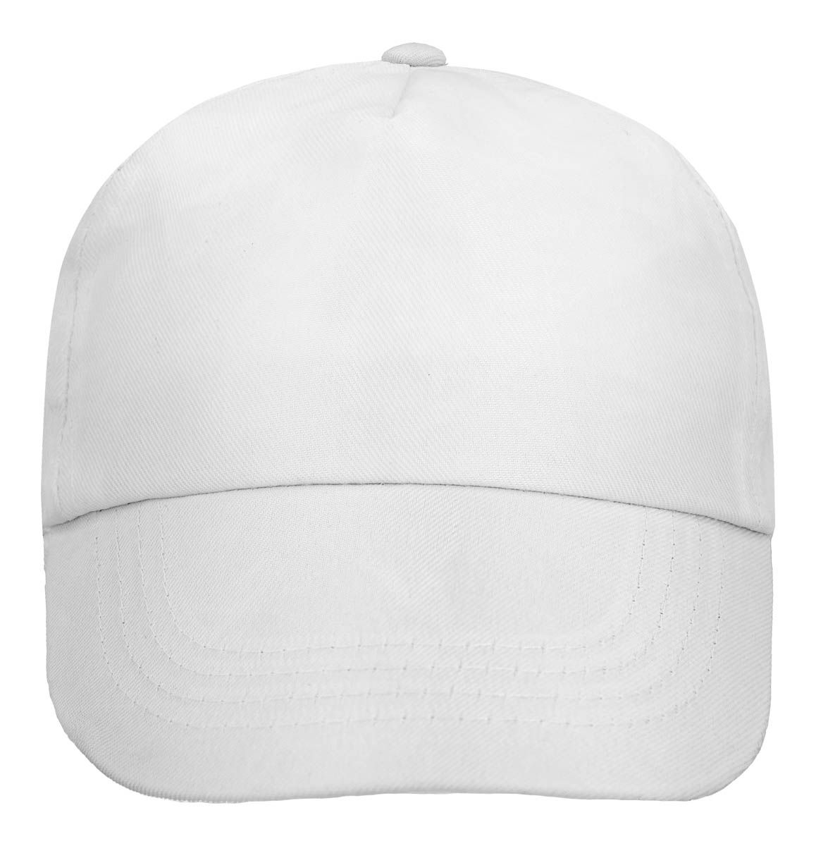 Gorra Mosella personalizable en color blanco, vista 1, SKU GEP 005