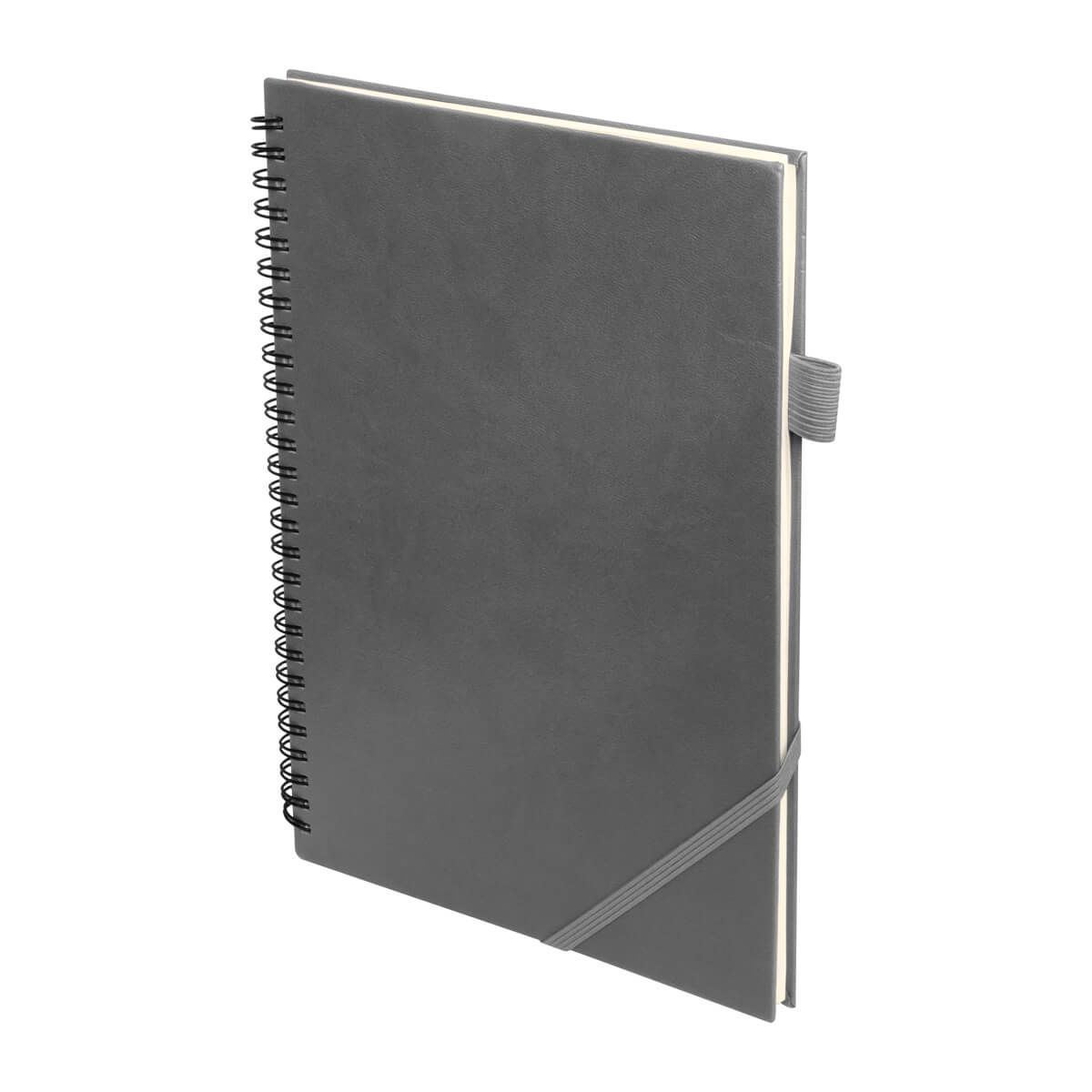 Libreta Agendario Borges personalizable en color Gris