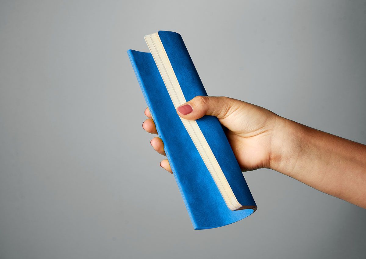 Libreta Avoir personalizable en color Azul