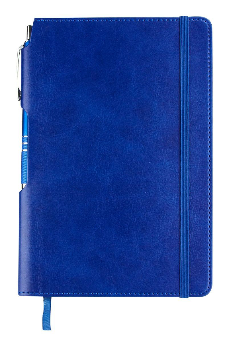 Libreta Kenya personalizable en azul, SKU HL 030