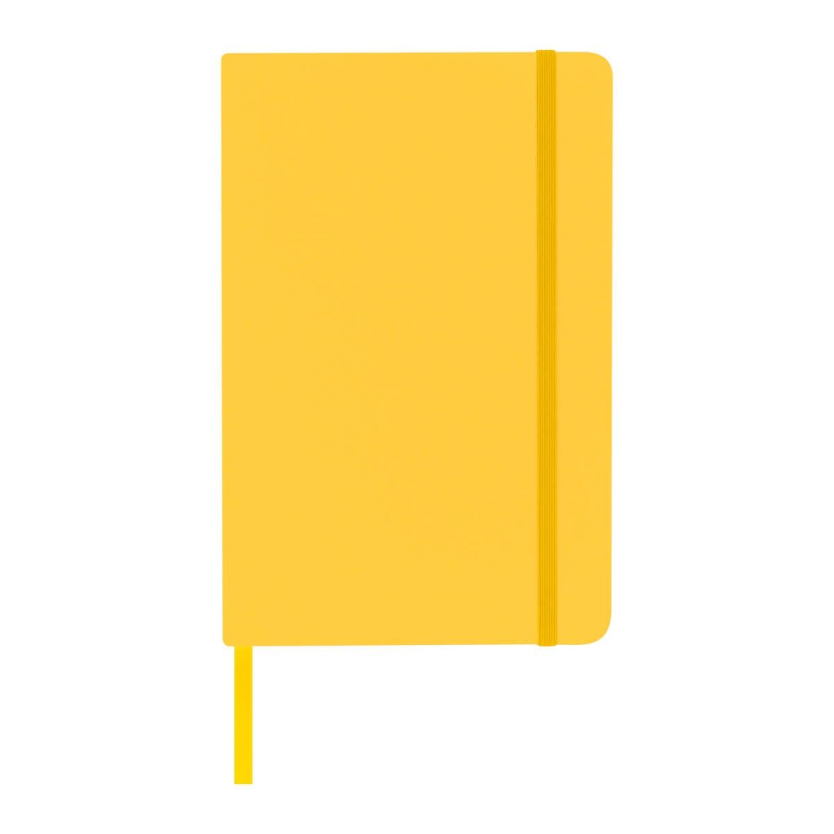 Libreta Olvera personalizable en amarillo, SKU HL 2022