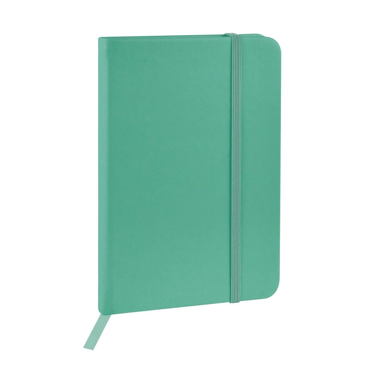 Libreta Smyrna personalizable en color Aqua