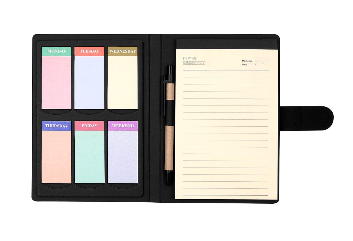Libreta Vonit personalizable en color Negro