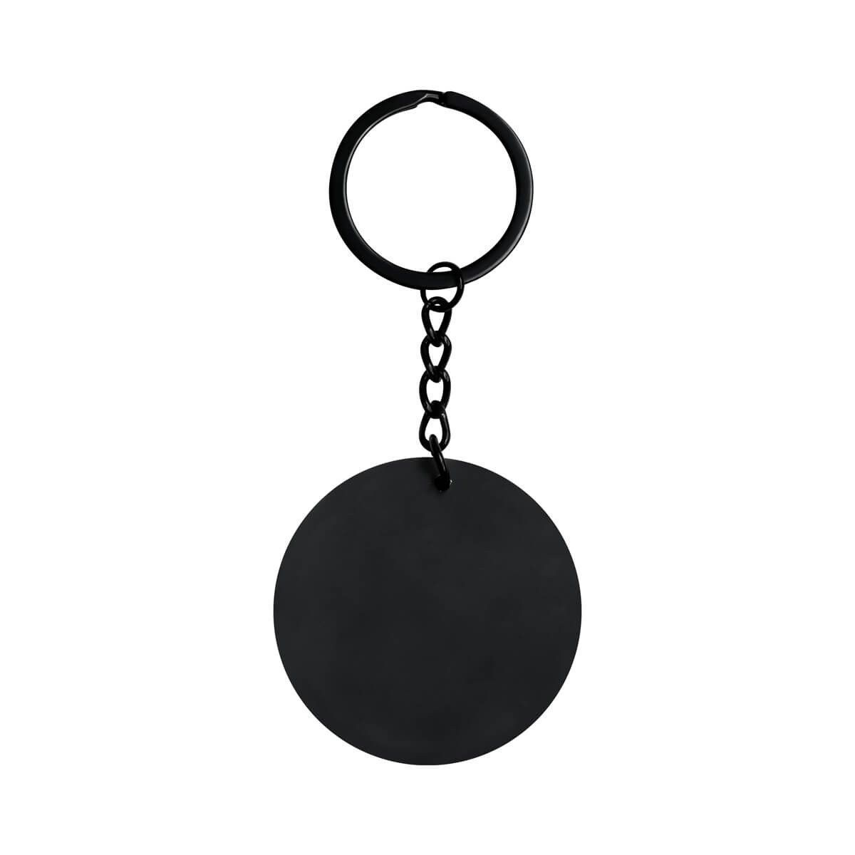 LLAVERO BLESK personalizable en negro, SKU M 7991