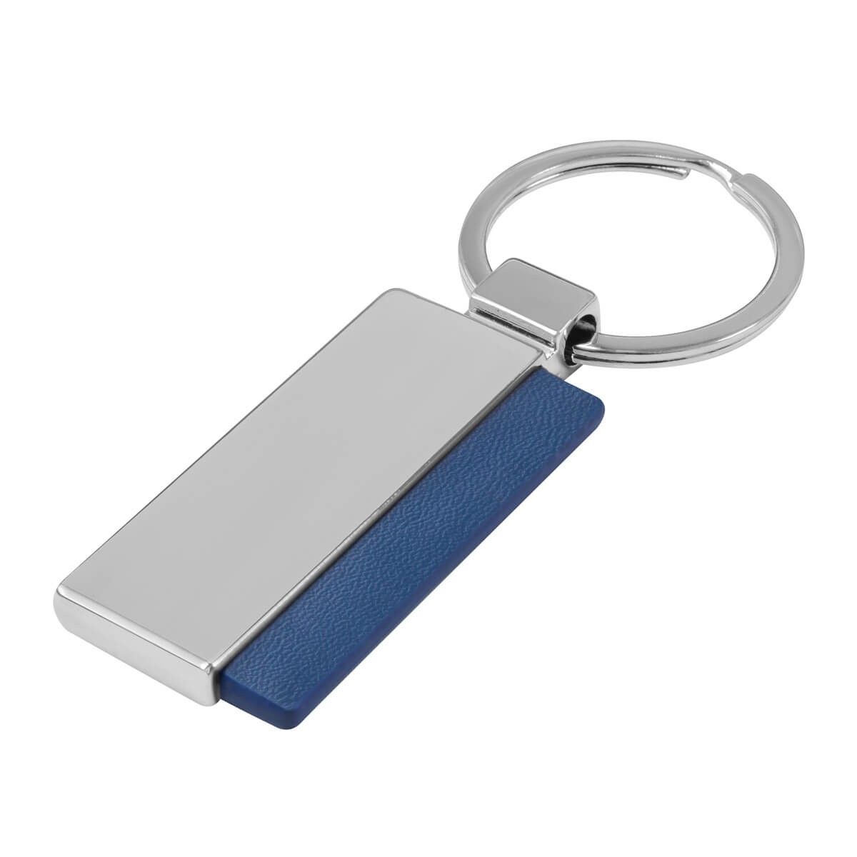 Llavero Split personalizable en azul marino, SKU M 7987
