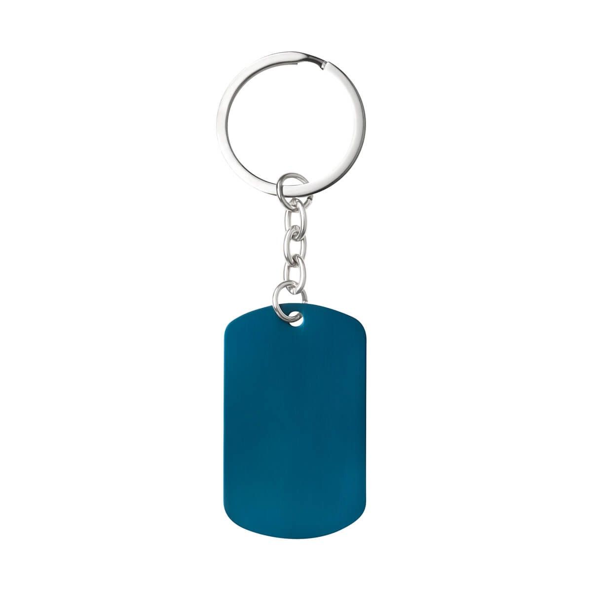LLAVERO ZENTRIX personalizable en azul, SKU M 7992