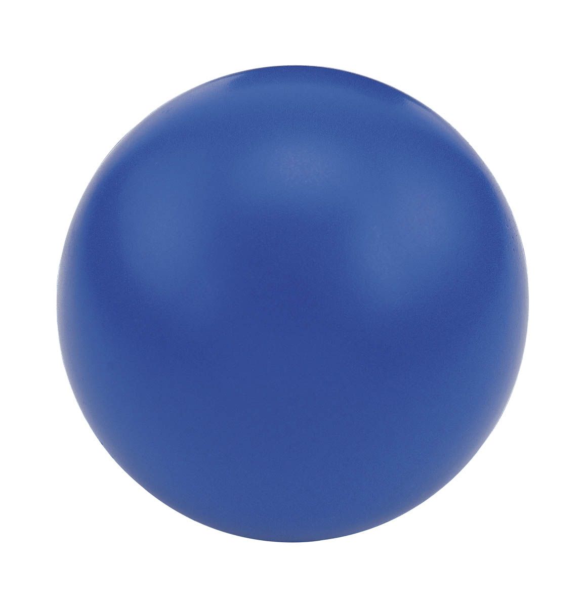 Pelota Anti-Stress Lisa personalizable en color azul, vista 1, SKU SOC 013