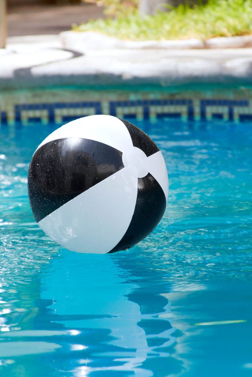 PELOTA DE PLAYA personalizable en blanco, SKU INF 015