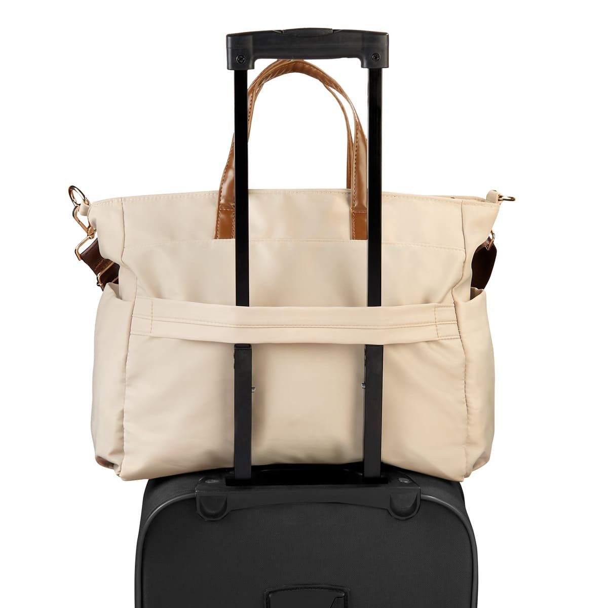 Portafolio Konur personalizable en beige, SKU SIN 564