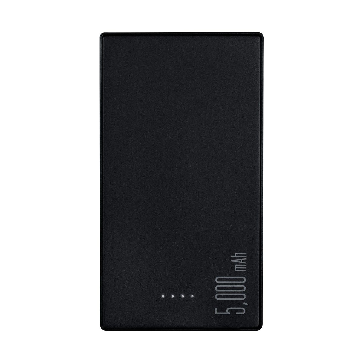 Power Bank Tunn personalizable en color negro, vista principal