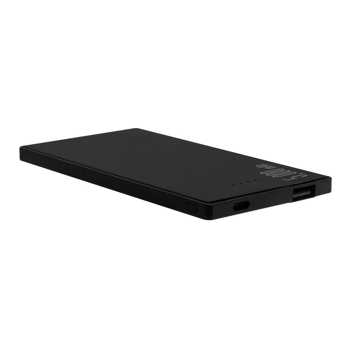 Power Bank Tunn personalizable en color negro, vista principal