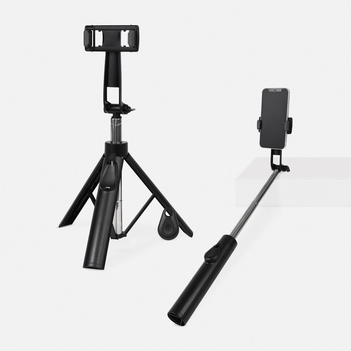 Selfie Stick Surat personalizable en negro, SKU SLF 006