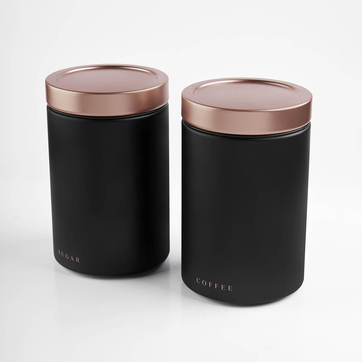 Set De Contenedores Cannes personalizable en negro, SKU KTC 810