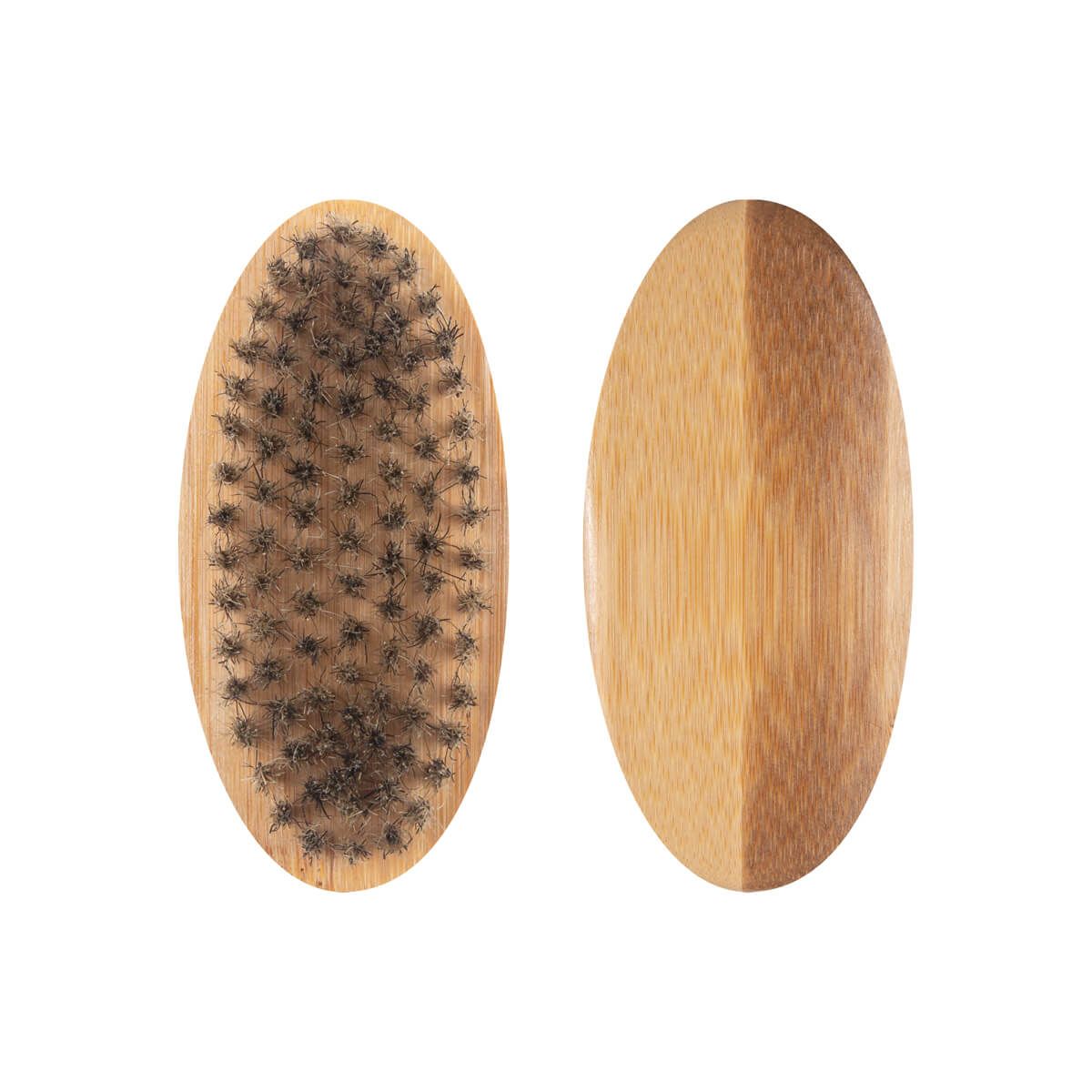 SET DE CUIDADO PARA BARBA MIVOR personalizable en beige, SKU KIT 056