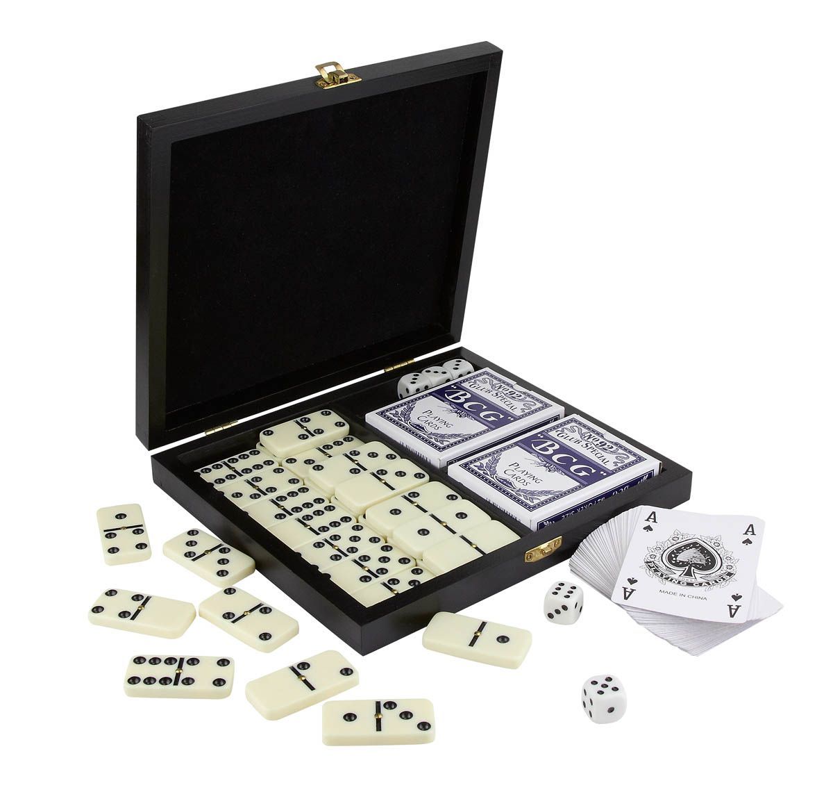 Set de juego Arua personalizable en color negro, vista principal