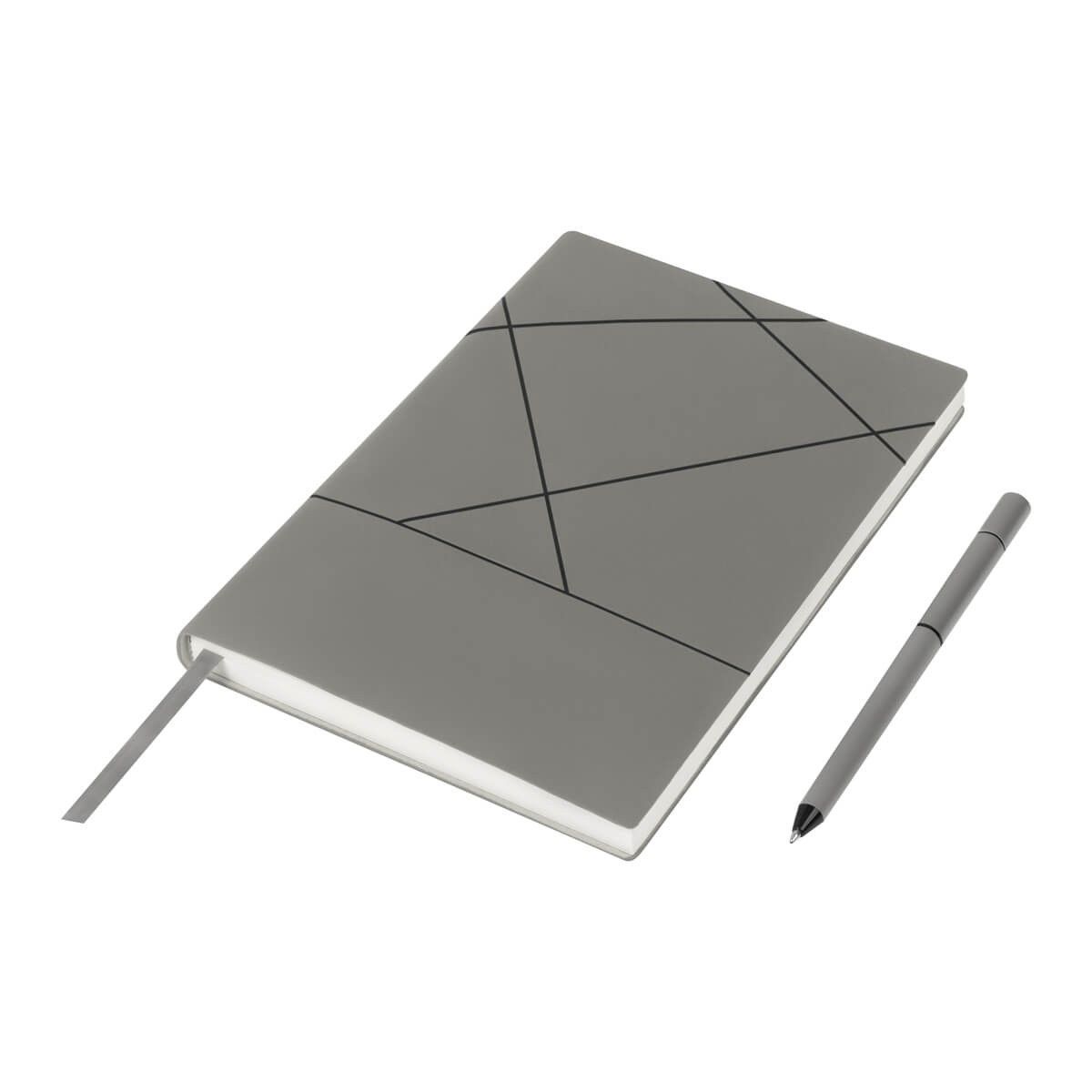Set De Libreta Timantti personalizable en azul marino, SKU HL 9105