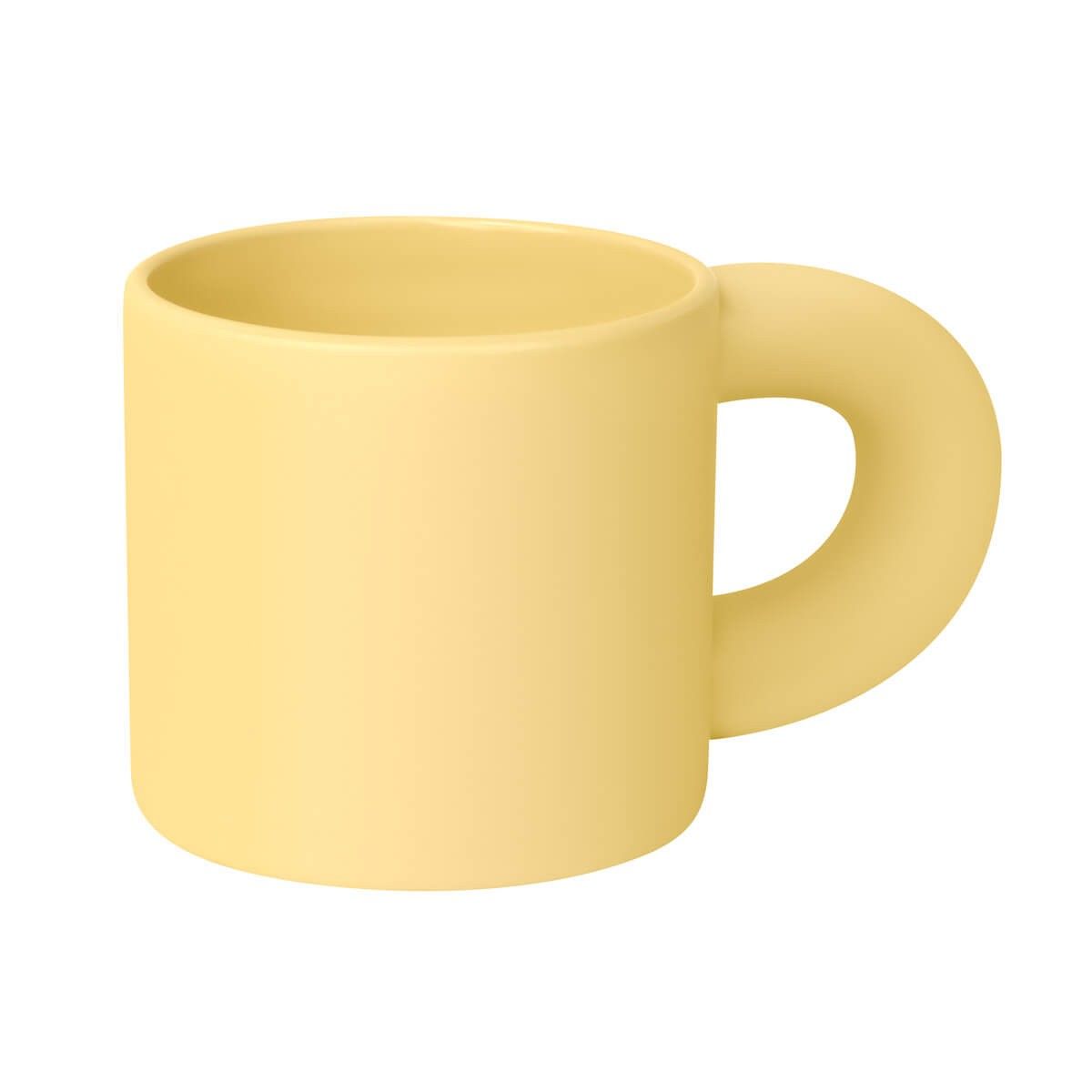 Taza Elephant personalizable en amarillo, SKU TAZ 068