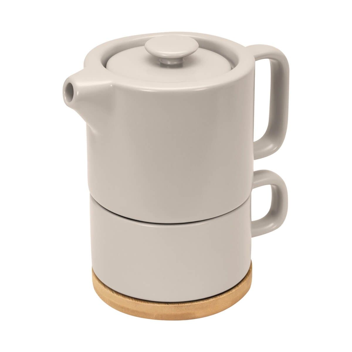 Taza Tetera Hunni personalizable en beige, SKU TAZ 066