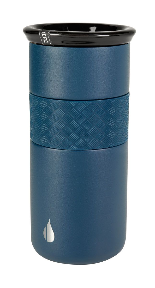 Termo Artisan personalizable en azul, SKU ELM 001