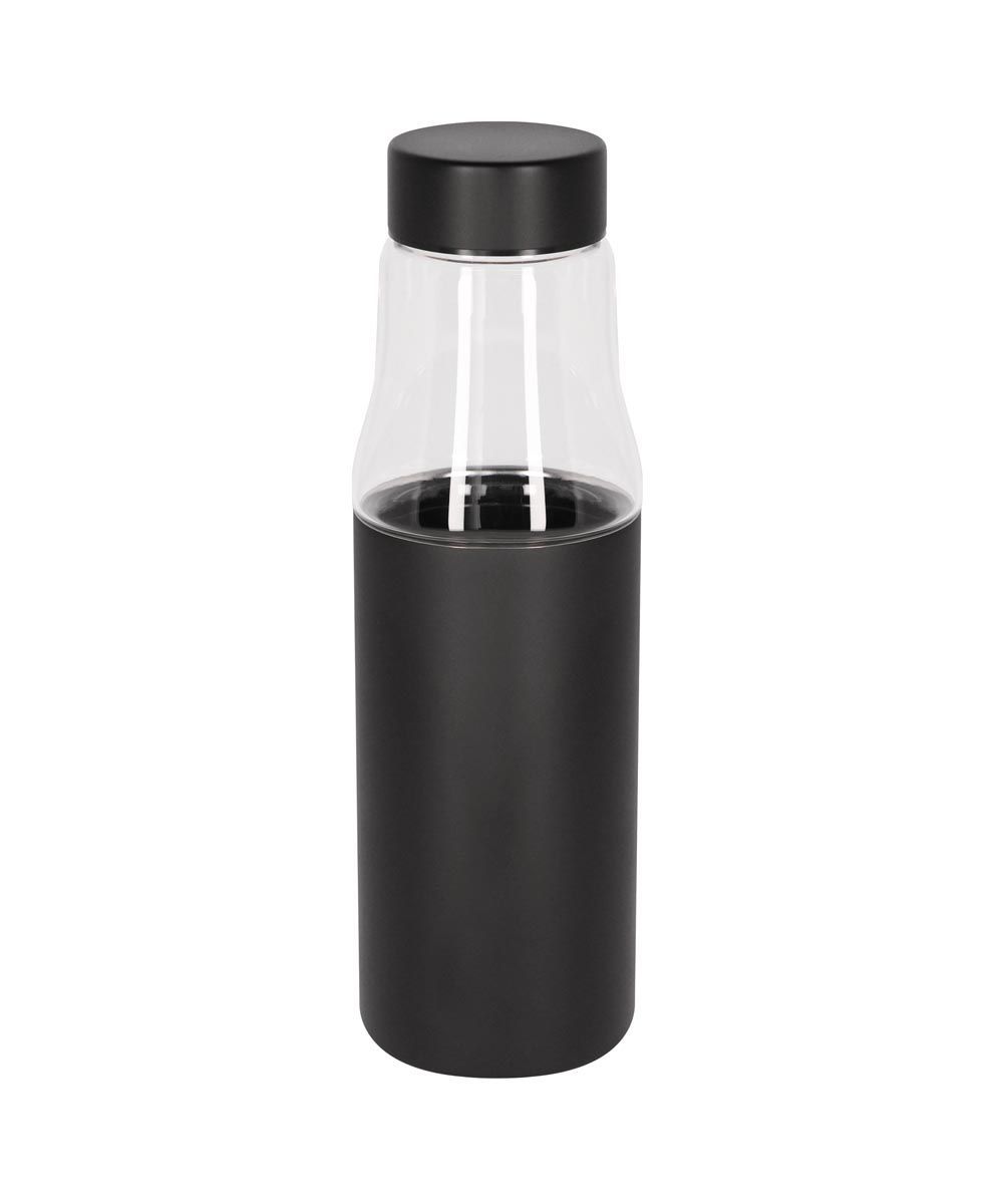 Termo Con Vidrio Kaap personalizable en negro, SKU TMPS 158