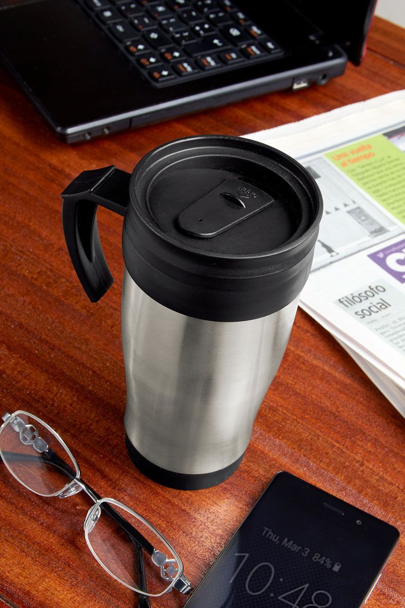 Termo Kalaus personalizable en plata, SKU TMPS 14