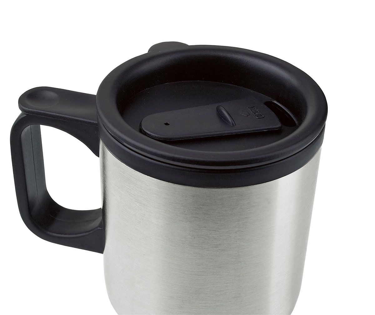 Termo Travel Mug personalizable en plata, SKU TMPS 16
