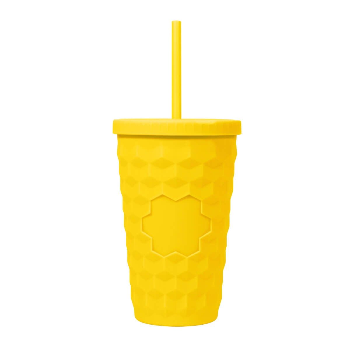 VASO GLEB personalizable en amarillo, SKU TMPS 254