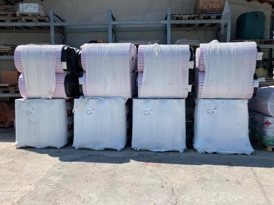 Materiale per l'edilizia a Rieti.