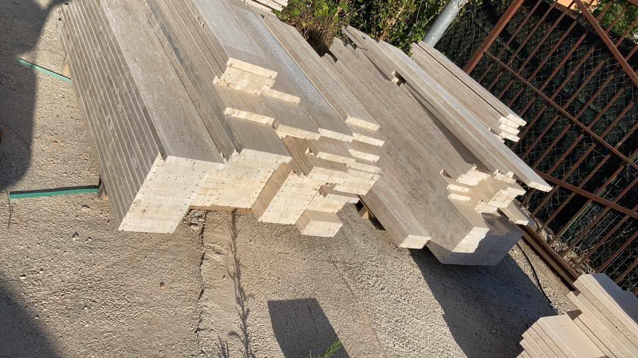 Materiale per l'edilizia a Rieti.
