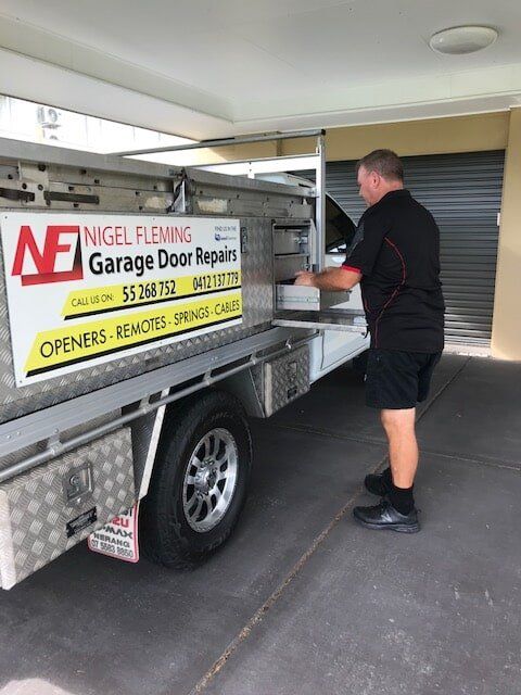 Fixing A Garage Door — Garage Door Maintenance in Gold Coast
