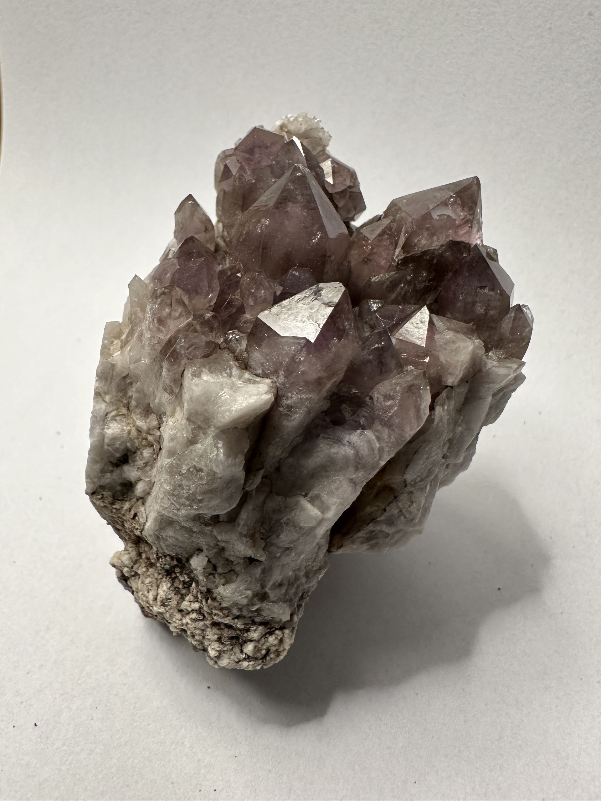 A close up of amethyst