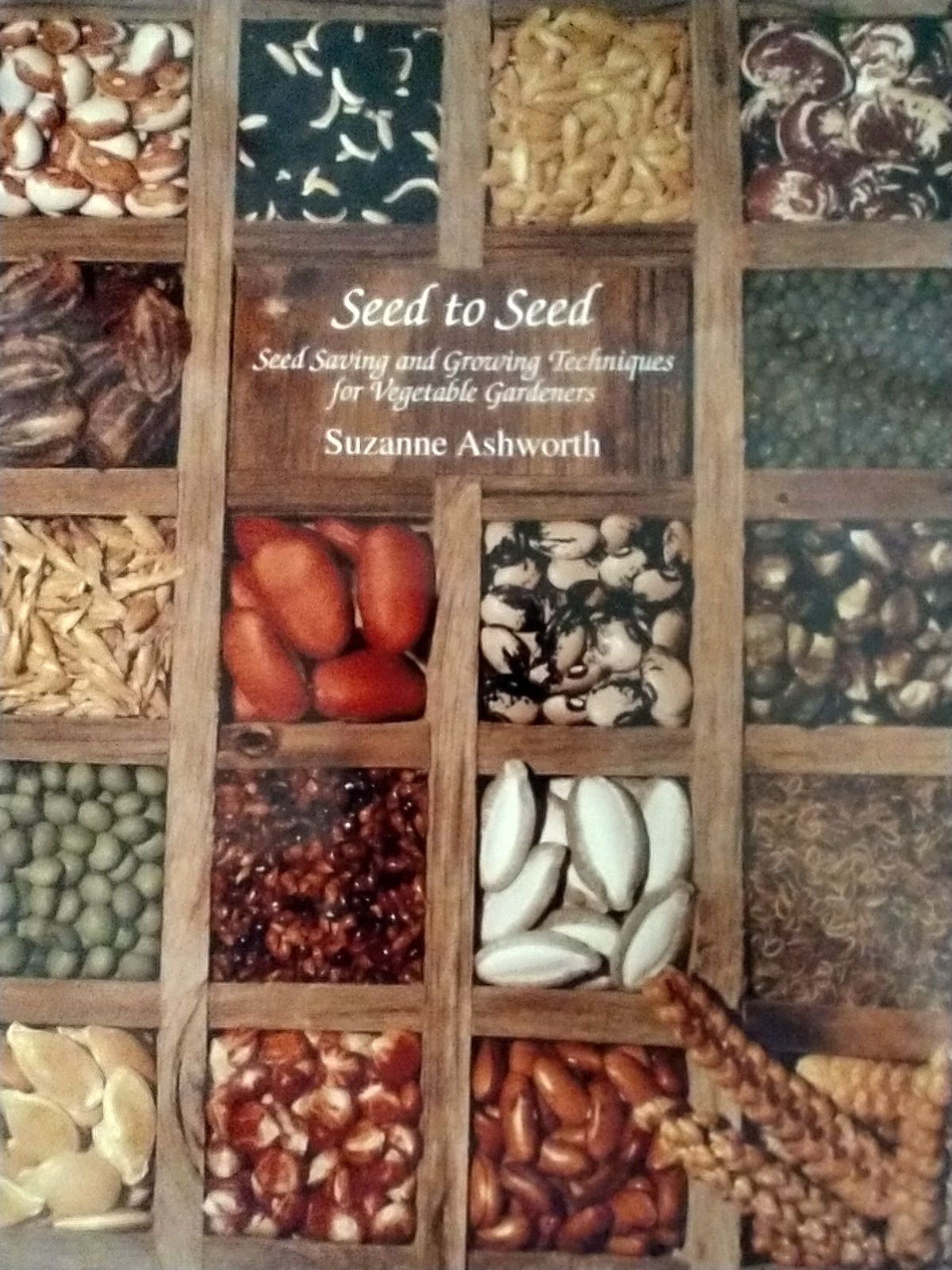 Photo of book cover: Suszanne Ashworth's, Seed to Seed,