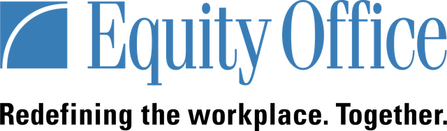 A logo for Equity Office Management is shown on a transparent background