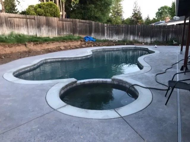 House with nice pool — Yuba City, CA — Superior Concrete Flatwork/HSCP