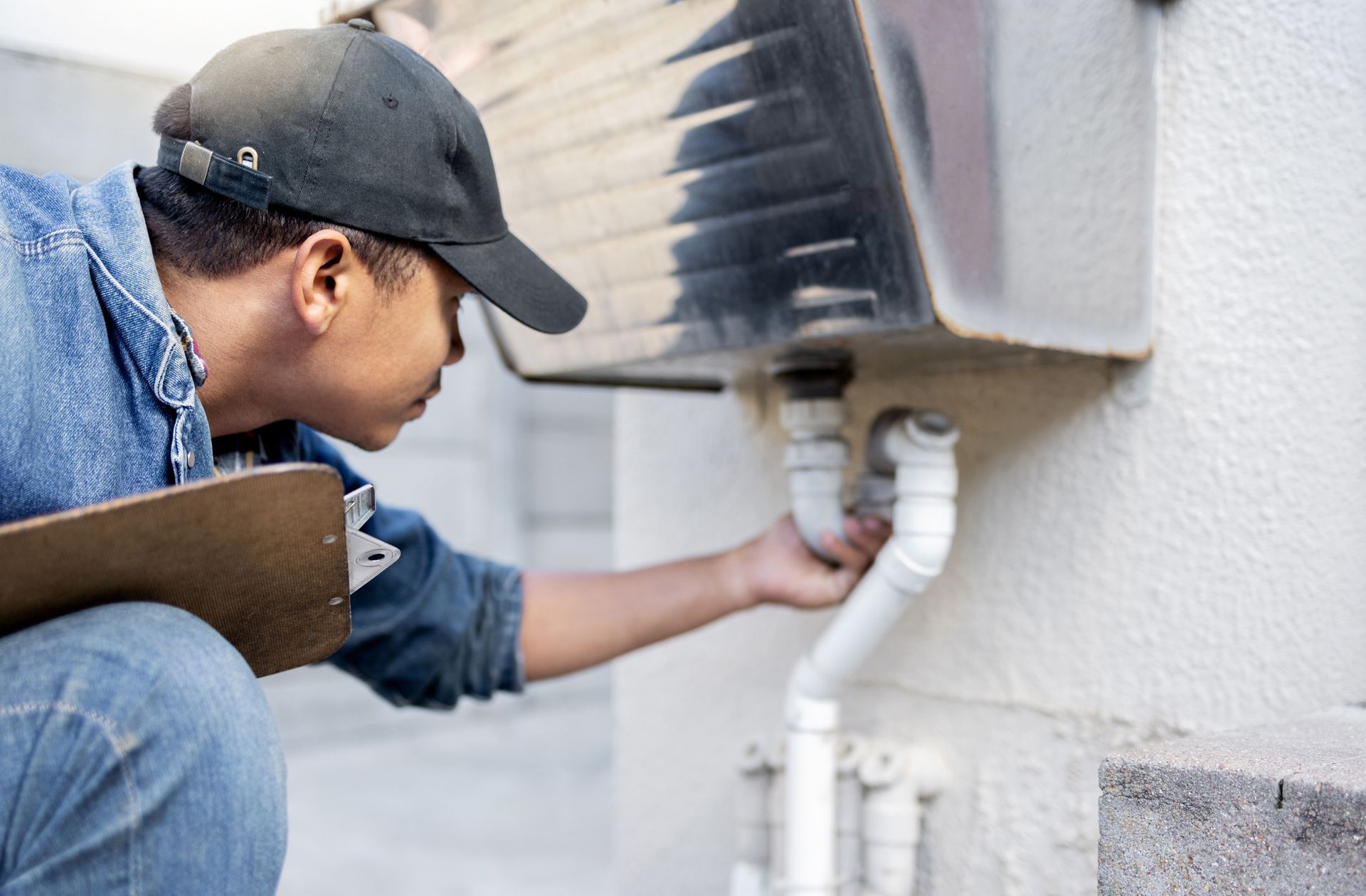 Checking the Pipes | Middletown, NY | Eagle View Home Inspections